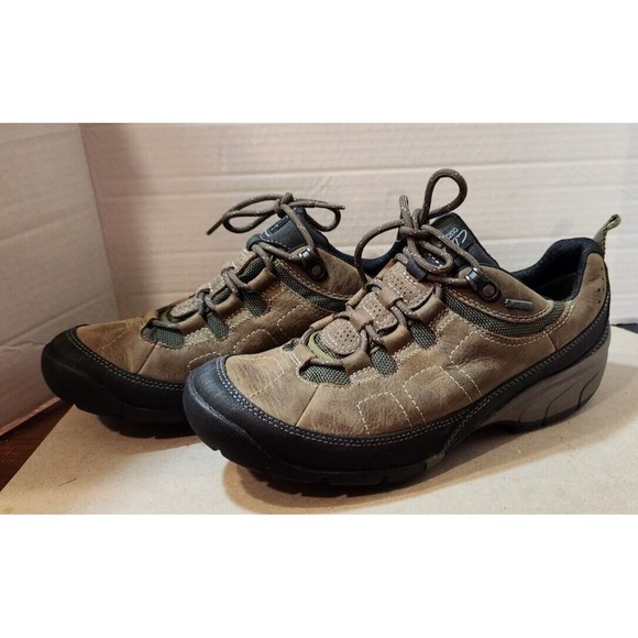 Clarks Wave Walk Men\'s Outdoor Waterproof Hiking Shoes Brown Leather 6.5 W Clarks Wave Walk Waterproof Ankle Boots Men 9 Brown Leather  main image 3